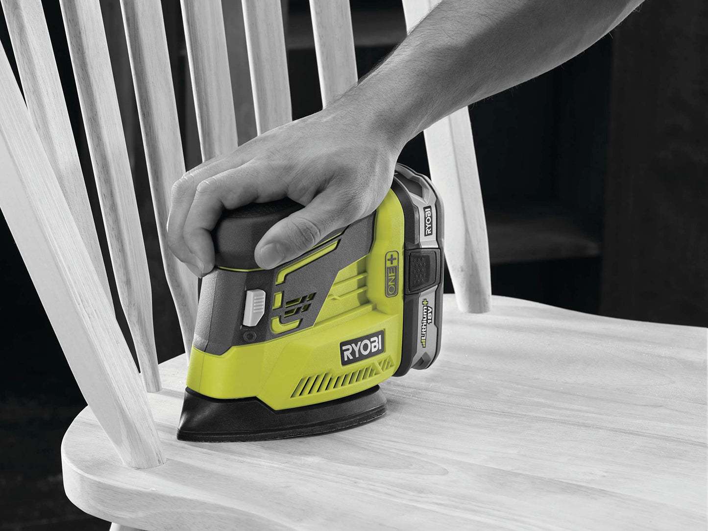 Ryobi R18PS-0 18V ONE+ Cordless Corner Palm Sander (Body Only)
