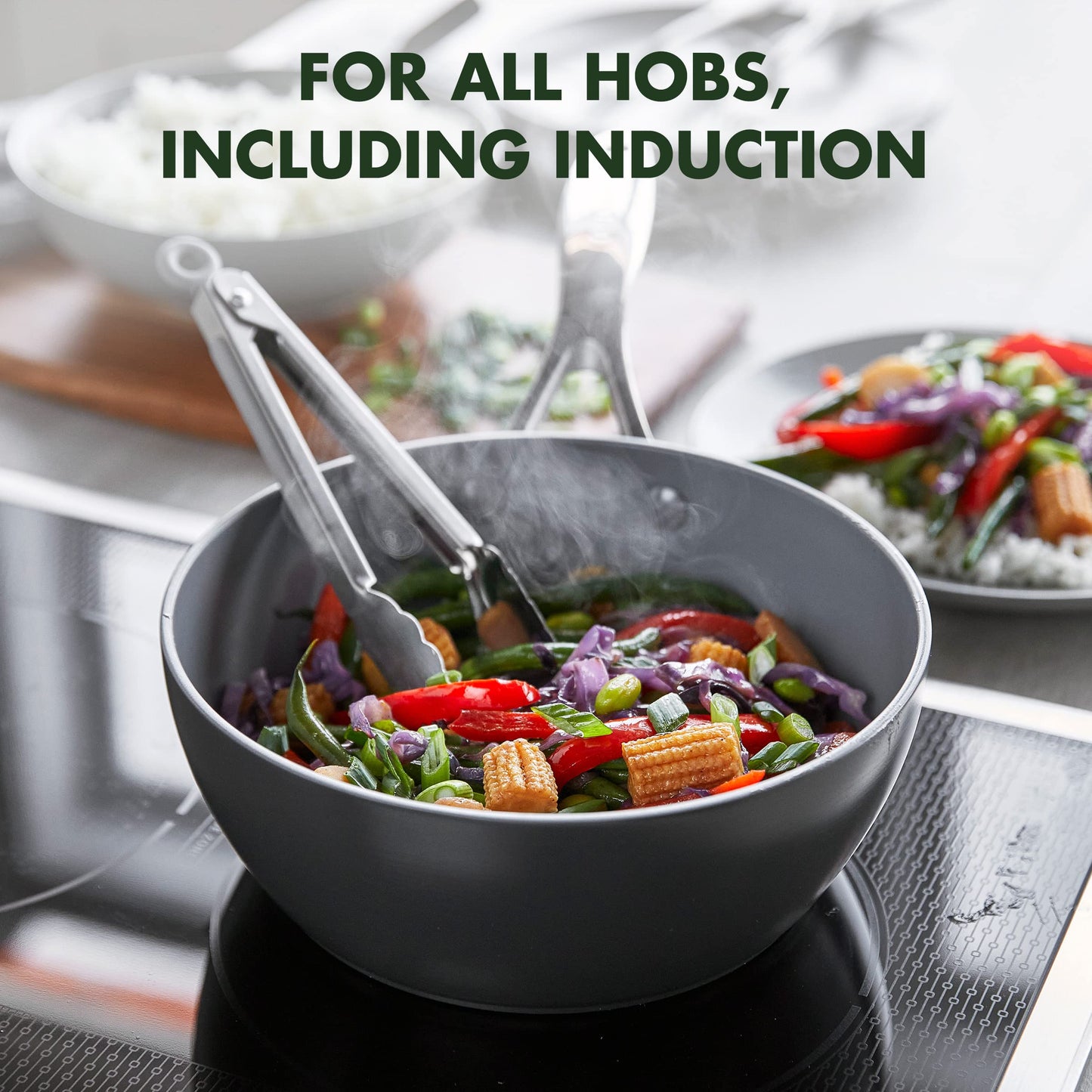GreenPan Valencia Pro Hard Anodised Healthy Ceramic Non-Stick 20 cm / 2 Litre...