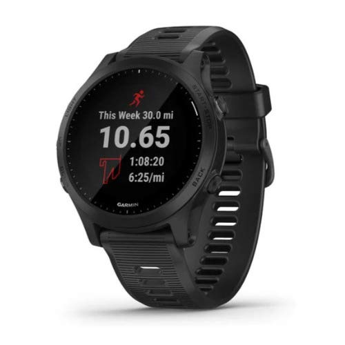 Garmin Forerunner 945, Premium GPS Running/Triathlon Smartwatch with Music, B...