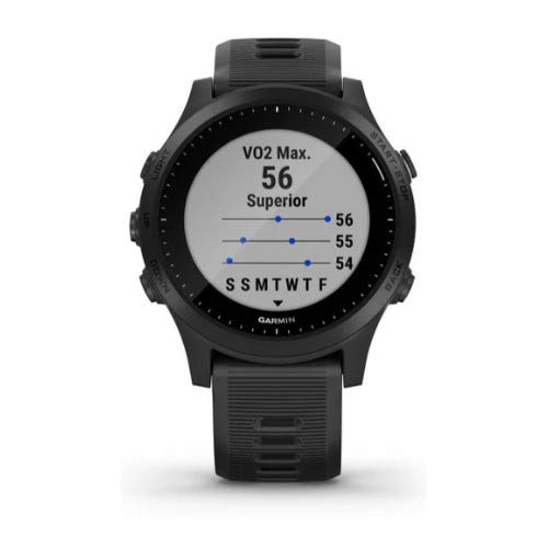 Garmin Forerunner 945, Premium GPS Running/Triathlon Smartwatch with Music, B...