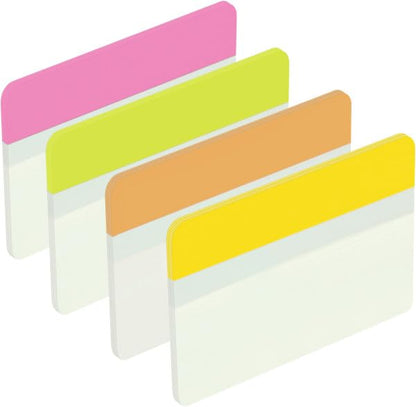 Post-It 2x1.5 inch Durable Filing Tab - Assorted Colours