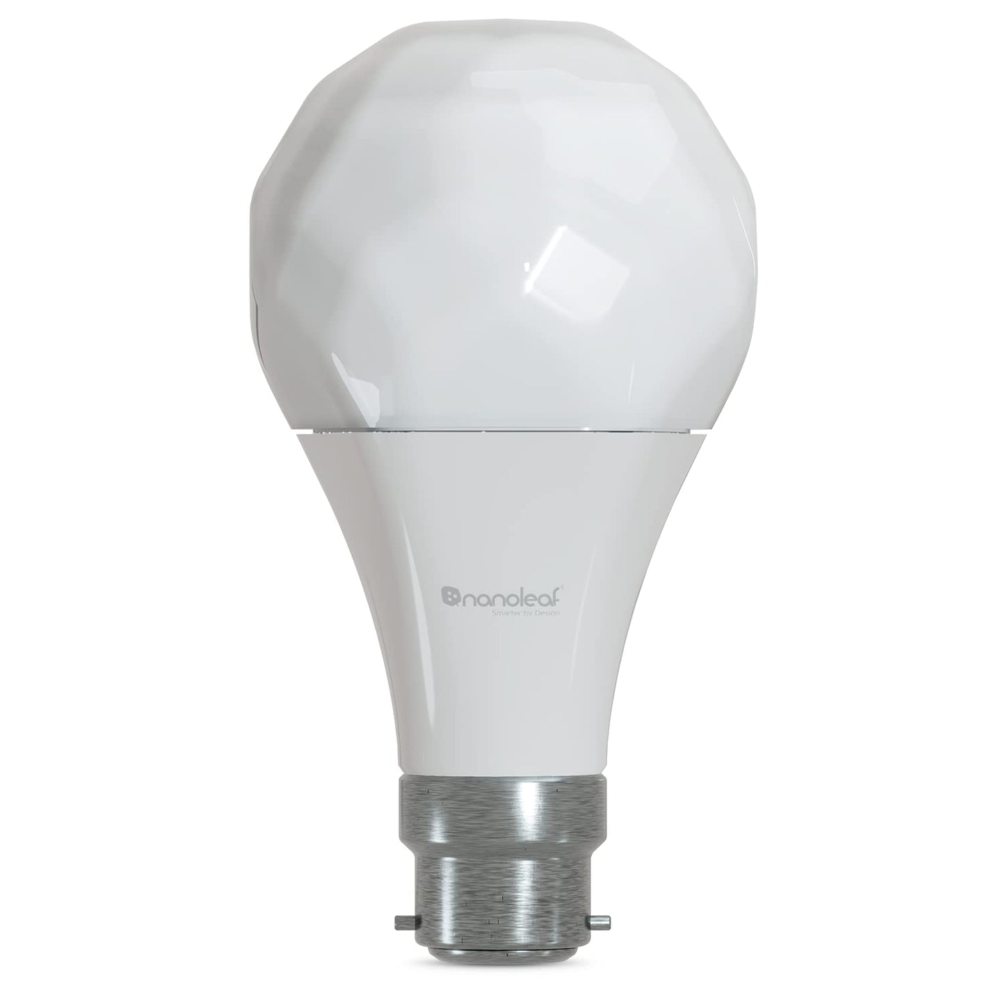 Nanoleaf Essentials B22 LED Bulb, RGBW Dimmable Smart Bulb - Thread & Bluetoo...