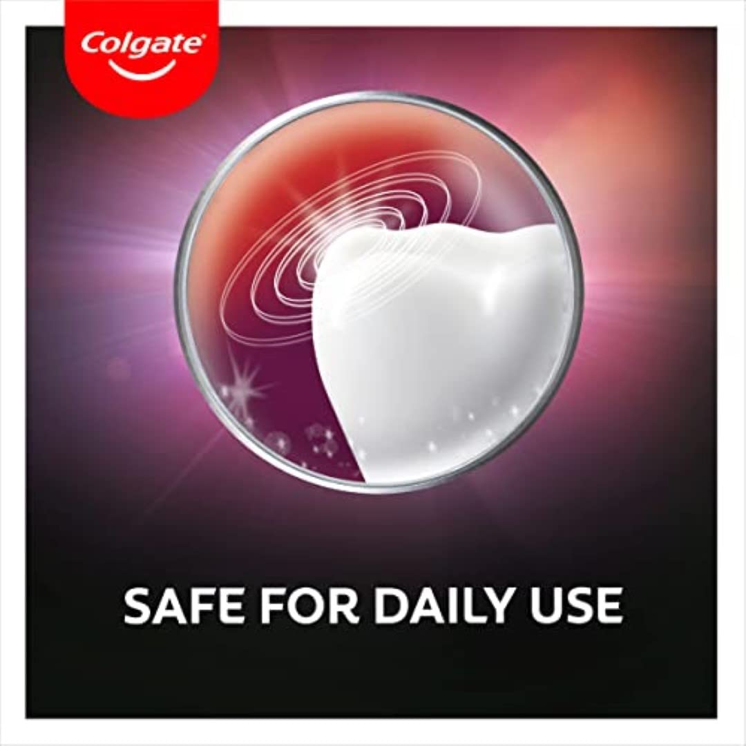 Colgate Max White Ultra Active Foam Toothpaste, At Home Whitening Toothpaste ...