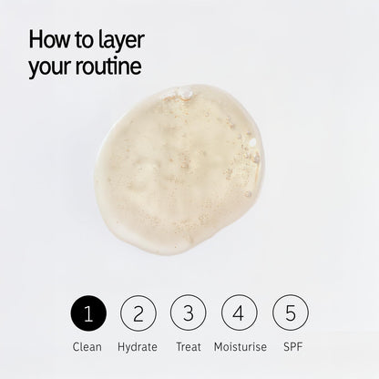 The Inkey List Fulvic Acid Cleanser 150ml, Removes Makeup, For a Healthy Look...