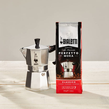 Bialetti Moka Express 3 Cup + Moka Pot Espresso Maker - Gift Set 250g - Prime...