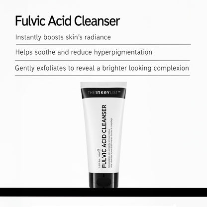 The Inkey List Fulvic Acid Cleanser 150ml, Removes Makeup, For a Healthy Look...