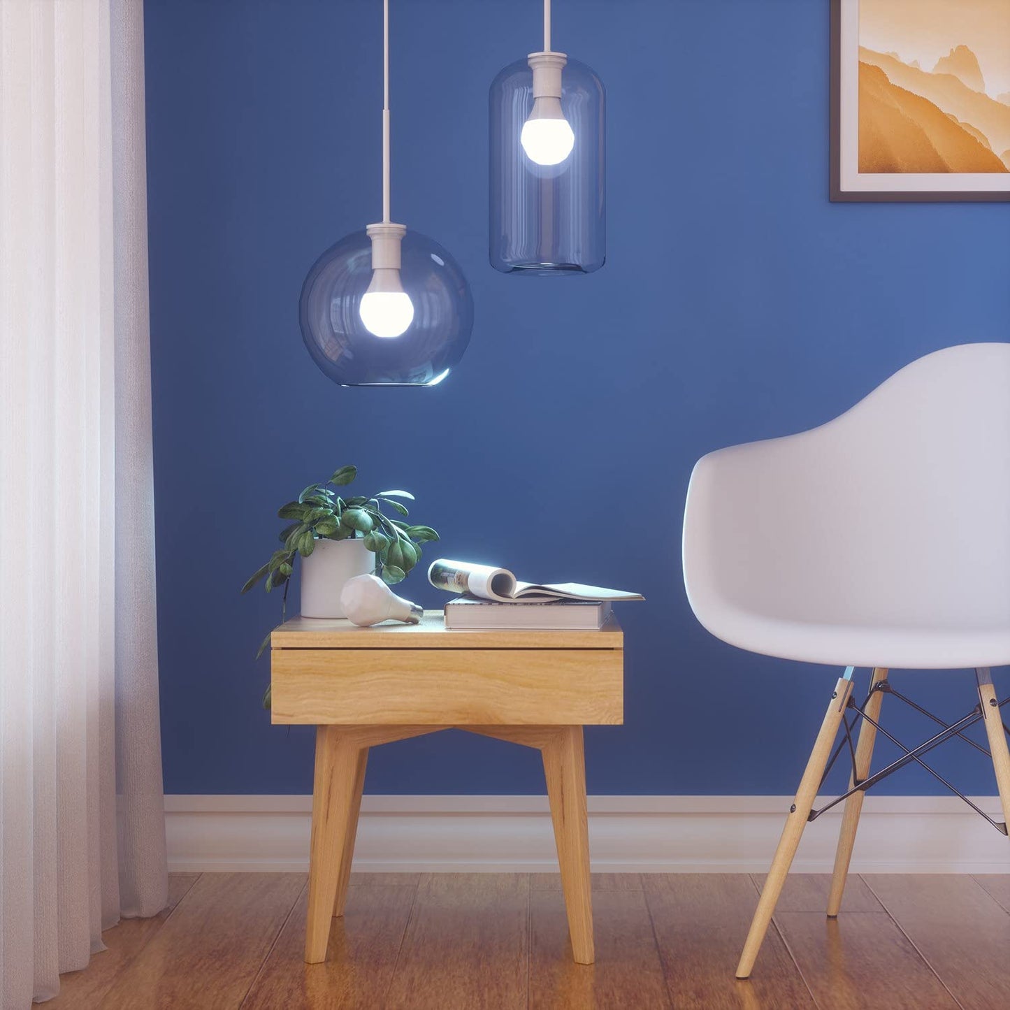 Nanoleaf Essentials B22 LED Bulb, RGBW Dimmable Smart Bulb - Thread & Bluetoo...