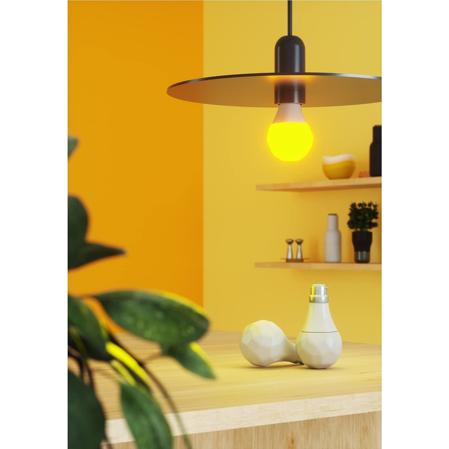 Nanoleaf Essentials B22 LED Bulb, RGBW Dimmable Smart Bulb - Thread & Bluetoo...