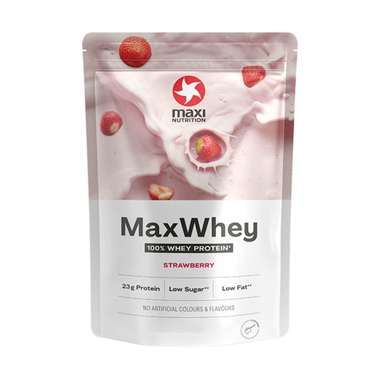 MaxiNutrition - MaxWhey - Whey Protein Powder Strawberry - Low-Fat - Low Suga...