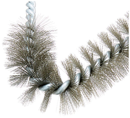 Weber 6494 3-Sided Grill Brush, 30 cm Size, Brown