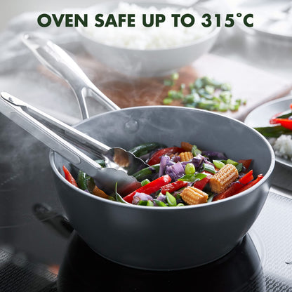 GreenPan Valencia Pro Hard Anodised Healthy Ceramic Non-Stick 20 cm / 2 Litre...