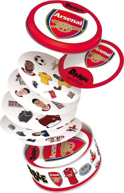 Asmodee | Dobble Arsenal | Card Game | Ages 6+ | 2-8 Players | 15 Minutes Pla...