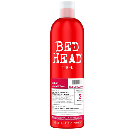 Bed Head by TIGI - Urban Antidotes Resurrection Shampoo - Ideal for Damaged H...