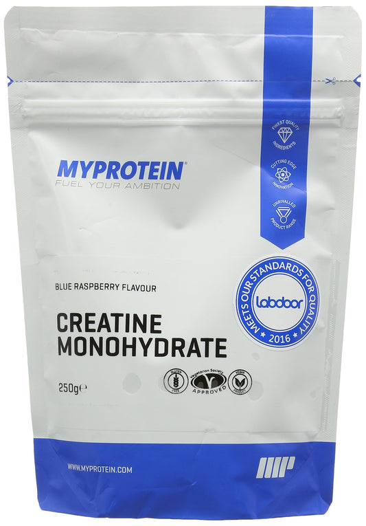 MY PROTEIN Creatine Monohydrate Creatine, 250 g, Blue Raspberry