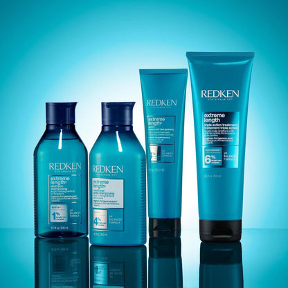 REDKEN Hair Treatment Mask, Biotin & Castor Seed Oil, For Longer, Stronger Ha...