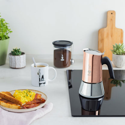 Bialetti Venus Induction 'R' Stovetop 6 Cup Coffee Maker Copper 💨🚚