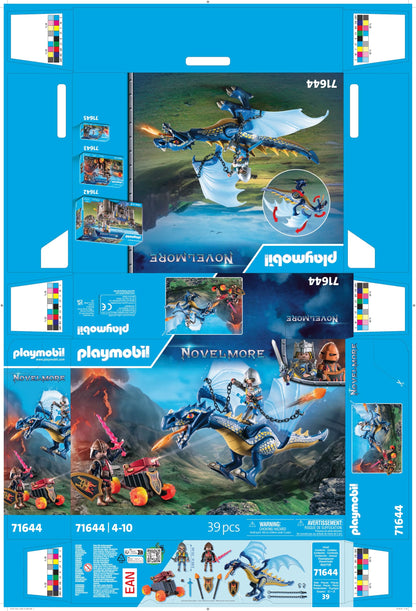 Playmobil 71644 Knights of Novelmore: Dragon Combat, medieval castle and knig...